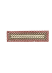 Highland 8"x28" Braided Stair Tread Rect- Set of 2, BR-297BSTR