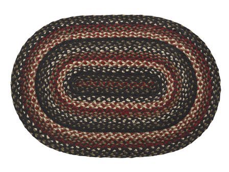 IHF Home Decor Oval Braided Rugs